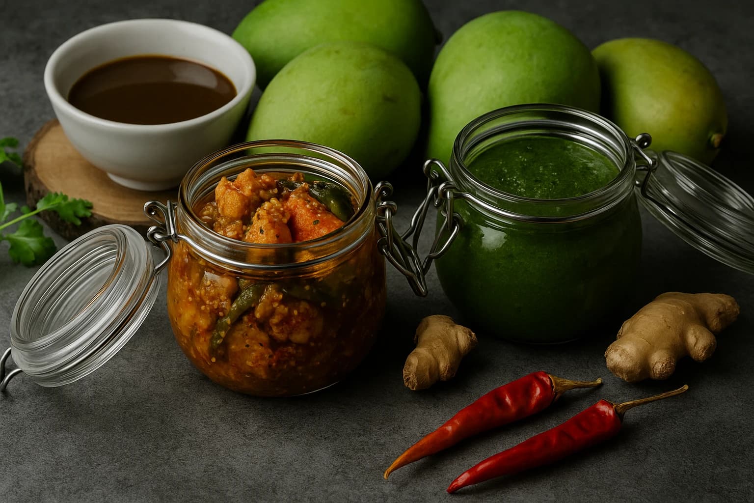 Delicious ripe mango slices served on a plate – Mangokhas
